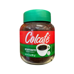 Decaffeinated instant coffee