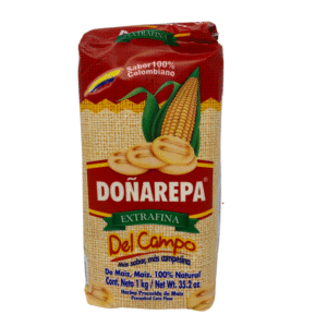 White and yellow corn meal