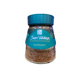 Decaffeinated freeze-dried instant coffee